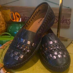NWOT Trotters Rory Woven Leather Flats ( Women) from Nordstrom - Size 8M